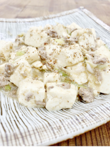 塩麻婆豆腐