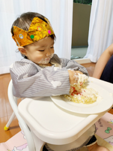 「１歳になりました」