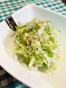 ダイエット効果あり？！酢キャベツ