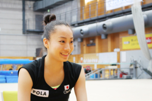可憐なる「爪先美人」　新体操 大岩千未来 選手（野田市出身）