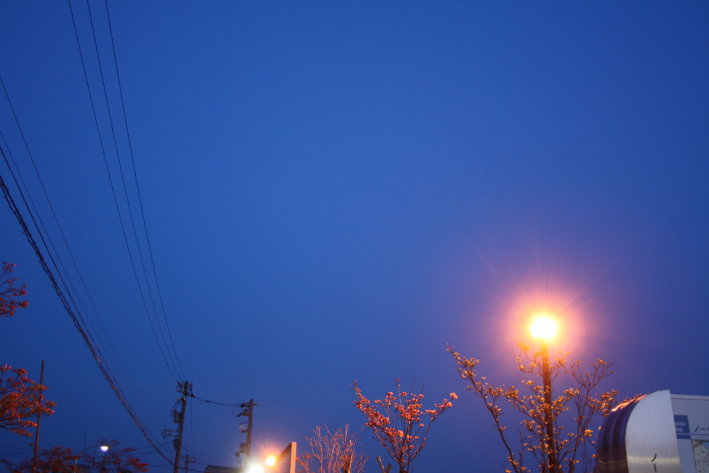 薄明の美しさ 夕方の空の変化に注目しよう!