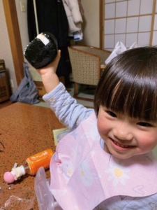 初雪！味わいました。