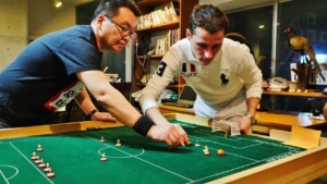 おはじきサッカーで、柏から世界へ