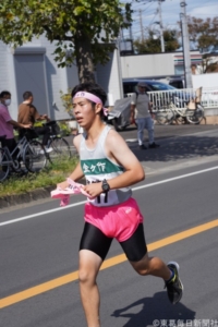 第75回東葛駅伝 第8中継所