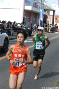 第75回東葛駅伝 第6中継所