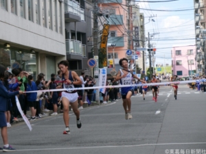 第75回東葛駅伝 ゴール地点