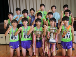 第75回東葛駅伝 優勝は我孫子市立我孫子中学校！
