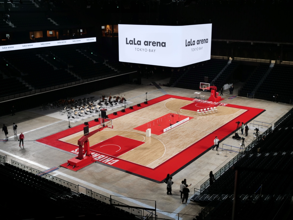 千葉ジェッツのホームアリーナ『LaLa arena TOKYO-BAY』遂にお披露目!