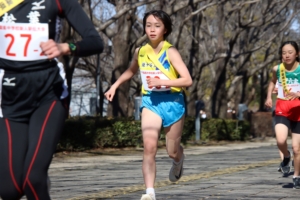 第14回千葉県中学校新人駅伝大会　女子 東葛地区中学校の区間賞の選手インタビュー