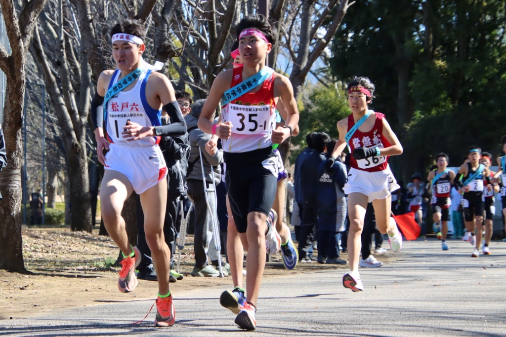 第14回千葉県中学校新人駅伝大会 男子優勝 野田一中選手・監督インタビューと区間賞選手インタビュー