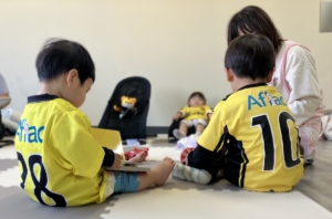 託児室のご利用で安心観戦♪