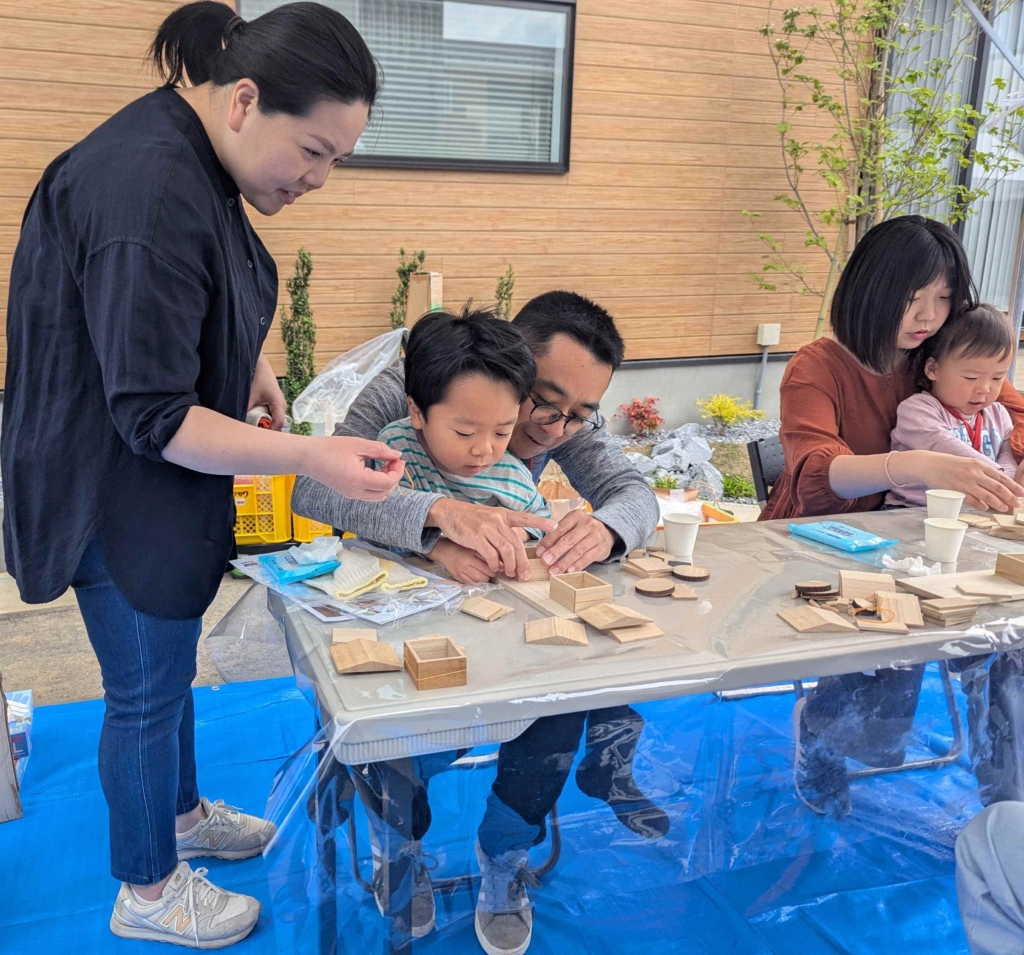 居住者と農家をつなぐ、親子で楽しめるワークショップ