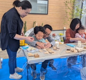居住者と農家をつなぐ、親子で楽しめるワークショップ