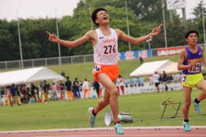第78回千葉県高校総体　男子5000m優勝 山脇一徹さん（西武台千葉高校3年）インタビュー