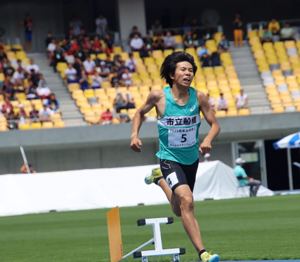 関東高等学校陸上競技大会南関東・北関東地区予選 男子男子800m 2位 石塚雅大さん（市立船橋高校3年）インタビュー