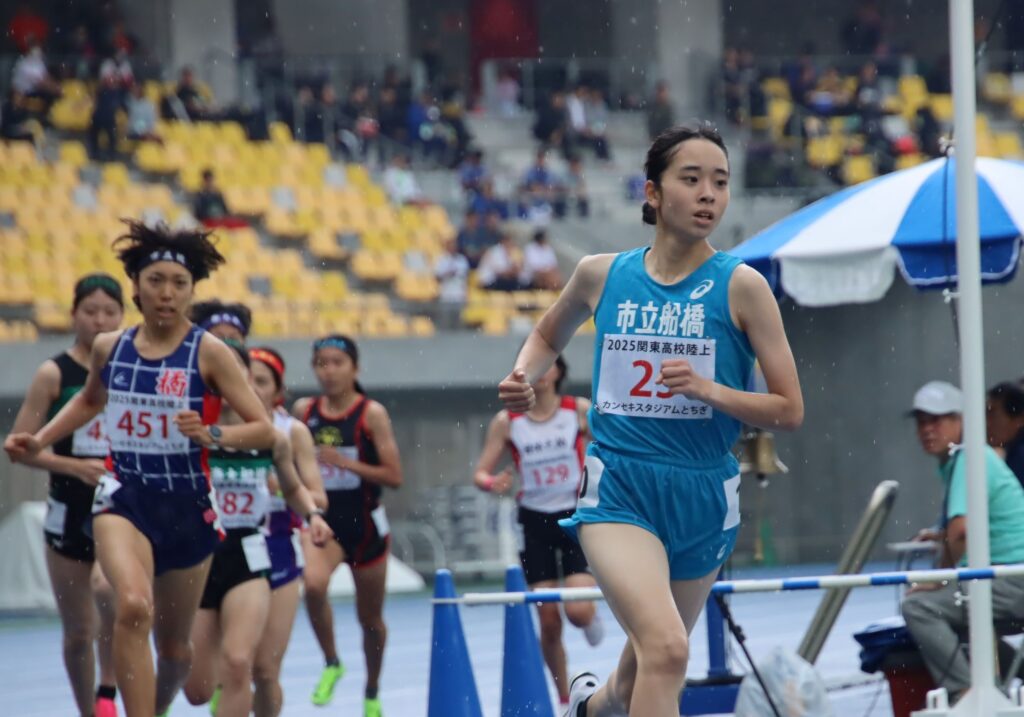関東高等学校陸上競技大会南関東・北関東地区予選 女子1500m4位 藤重桃子さん(市立船橋高校3年)インタビュー