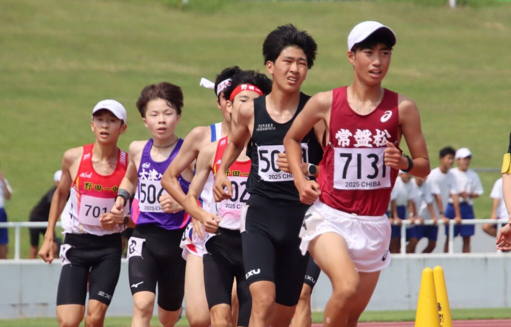 第71回全日本中学校通信陸上競技大会千葉県大会 共通男子3000m結果