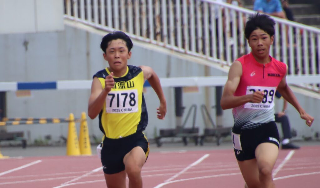 第71回全日本中学校通信陸上競技大会千葉県大会 共通男子200m結果