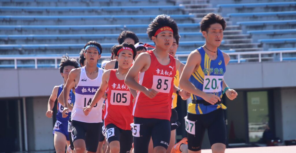 第78回 千葉県陸上競技選手権大会 男子1500m優勝 森田瑛仁さん(市立松戸高校3年)インタビュー