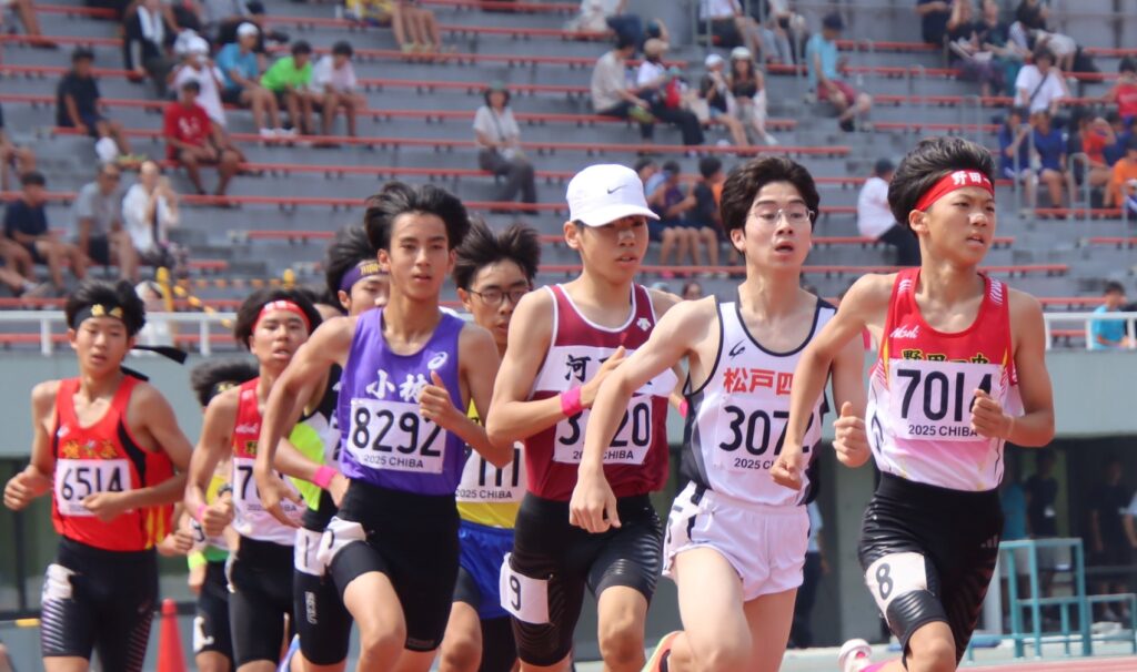 第71回全日本中学校通信陸上競技大会千葉県大会 共通男子1500m結果