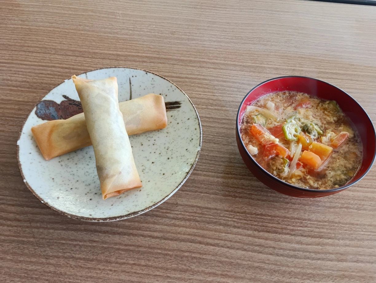 「旬を食べようよ」サークルの料理
