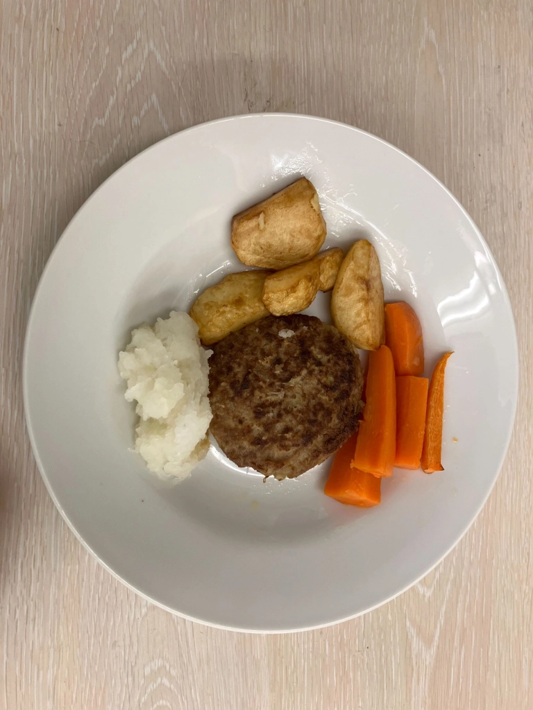 「男のめし支度」サークルの料理　和風ハンバーグ