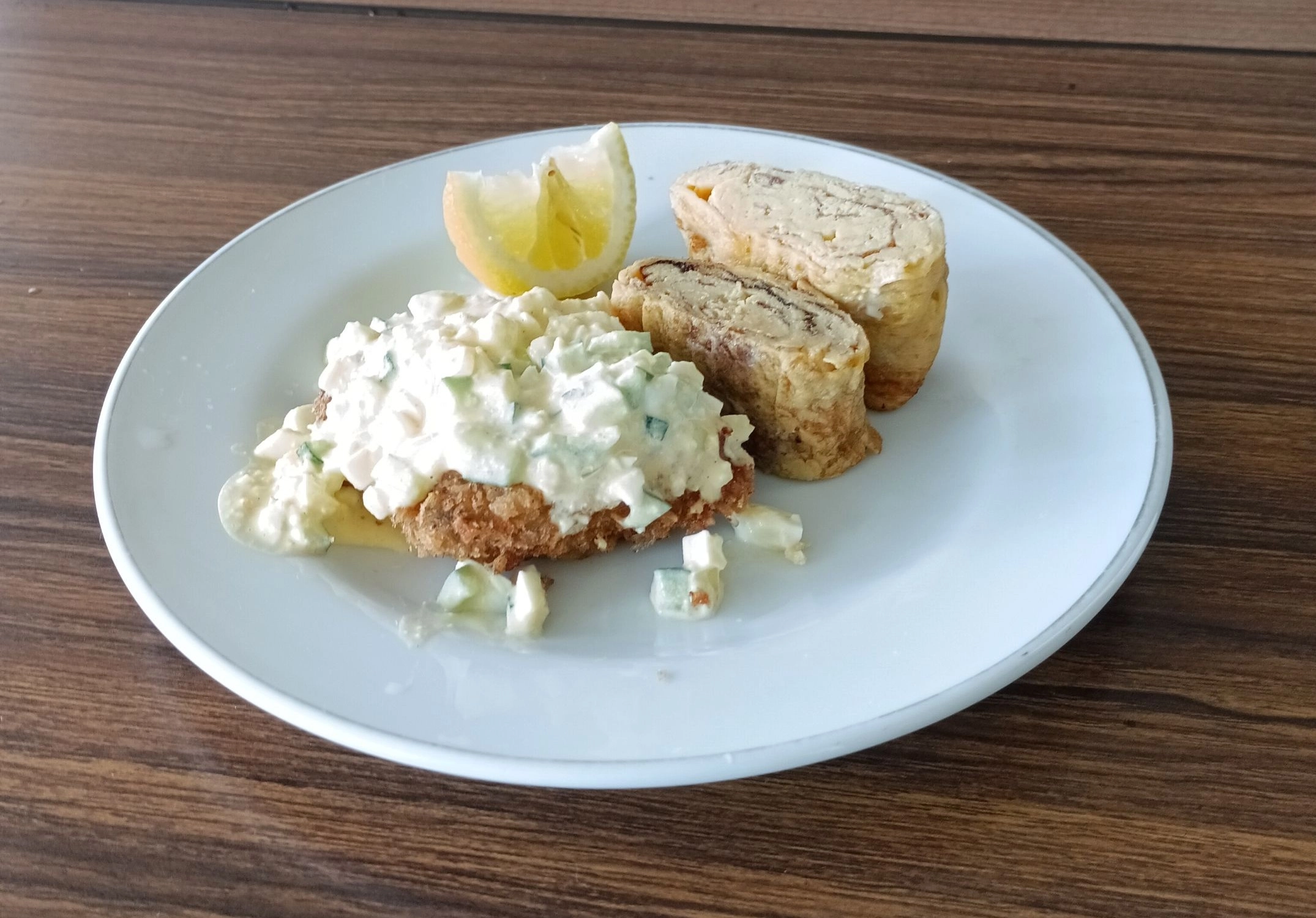 「旬を食べようよ」サークルの料理 カキフライ