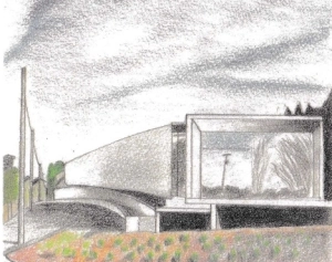 たっちゃんの行ってきました！「旅スケッチ」原画展４月３日（金）～28日（火）「いこいの店　喫茶Rio」八千代市