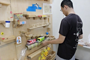 ピタゴラ装置が紡ぐ地域の笑顔　ピタゴラ作家・玉置亮達さん