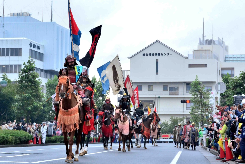 秋の鎌ケ谷を駆ける騎馬武者10月10日に「第52回鎌ケ谷市民まつり」開催